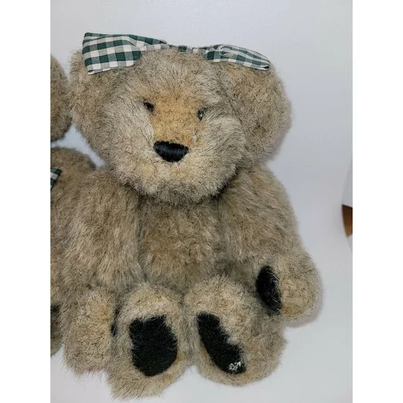 Cottage Collectible Artist Designed Plush Poseable Dennis  & Dorothy Ganz Bears - Picture 3 of 12